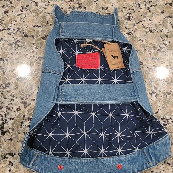 Levi's x Med Trucker Denim Jean Jacket NEW - Picture 2 of 8